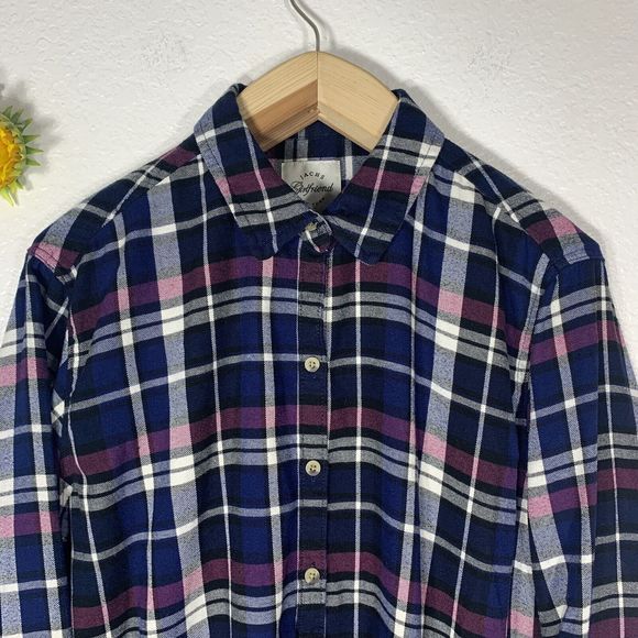 Jachs Girlfriend Plaid Multicolor Button Plus Size XXL Women’s - Picture 12 of 14